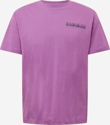 NAPAPIJRI Shirt 'QUINTINO' in Purple: front