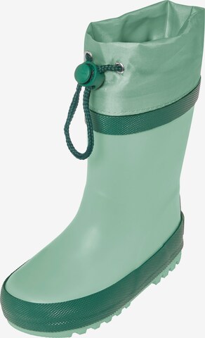 Bottes en caoutchouc PLAYSHOES en vert : devant