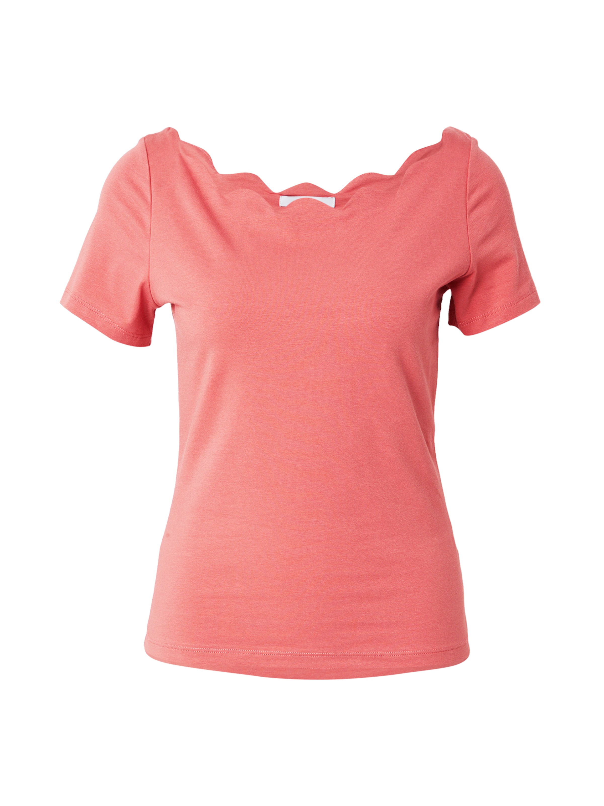 ABOUT YOU Majica 'Charlotta' | rdeča barva: sprednja stran