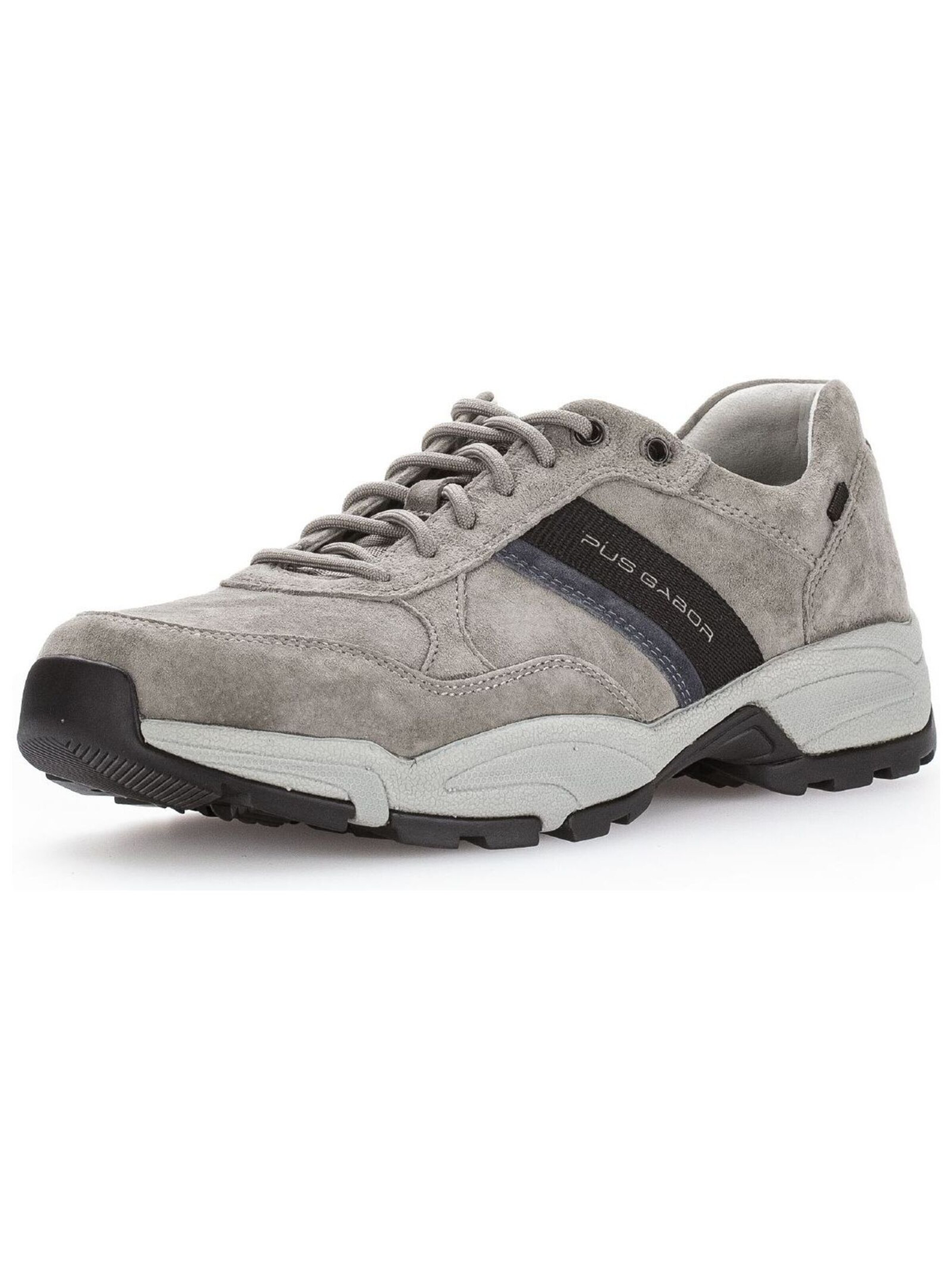 Pius Gabor Platform trainers in Grey: front