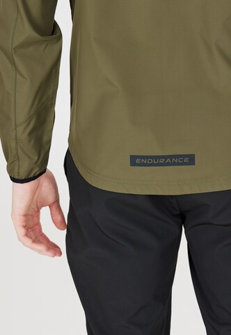 ENDURANCE Athletic Jacket 'Hugoee' in Green