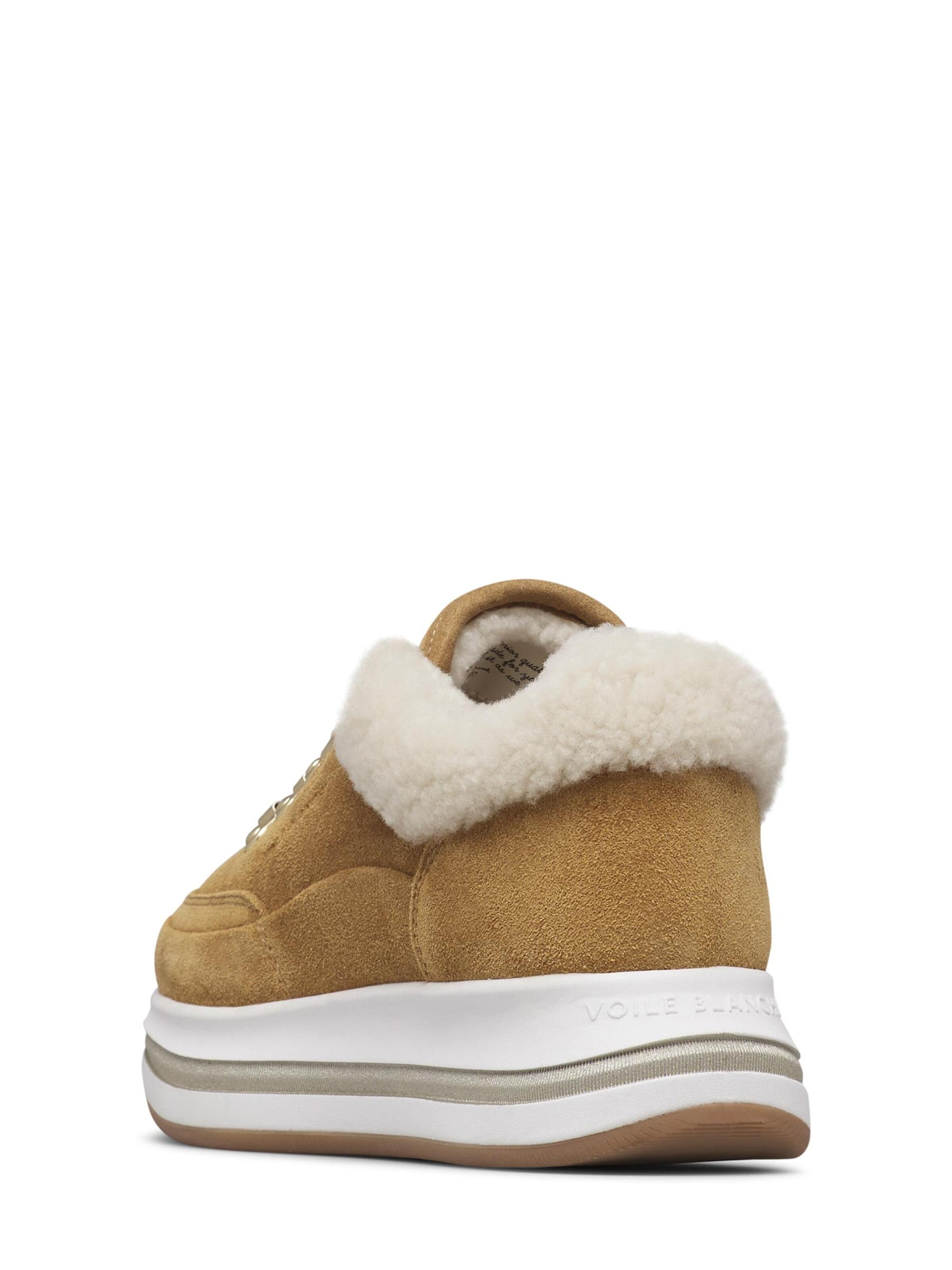 Chaussure à lacets 'MERRY 100.' Voile blanche en beige
