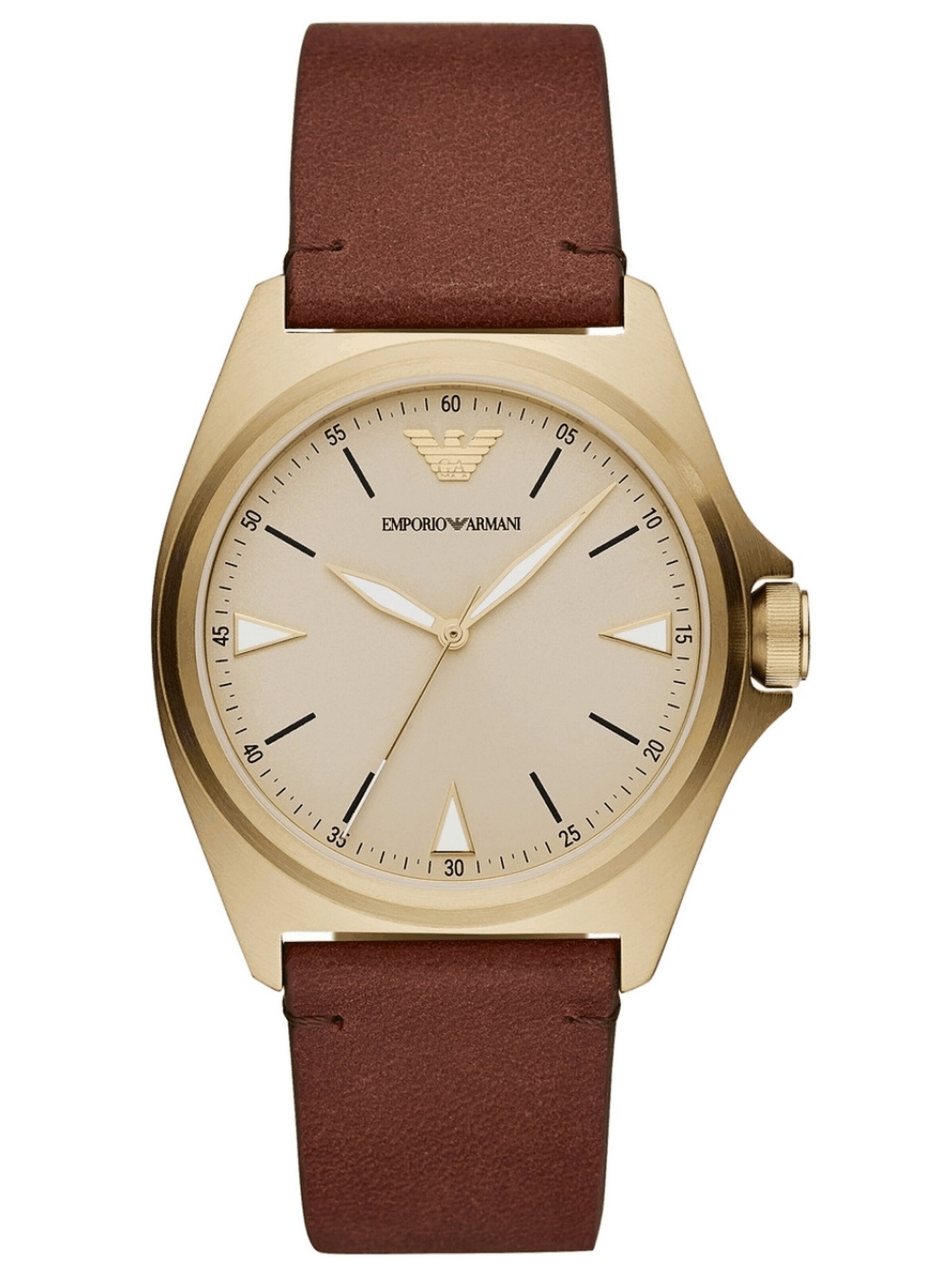 Orologio analogico di Emporio Armani in oro: frontale