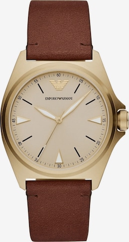 Orologio analogico di Emporio Armani in oro: frontale