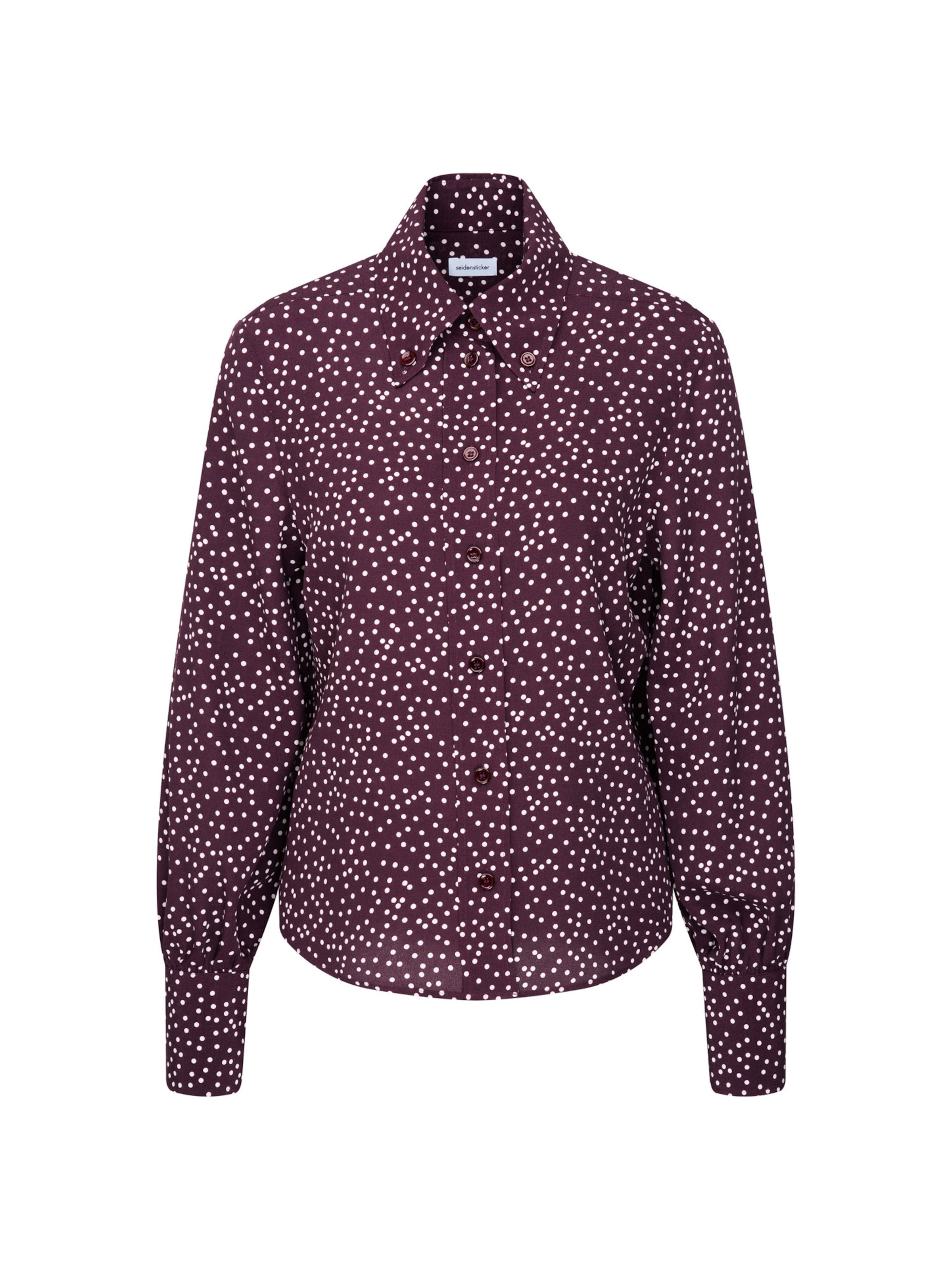 Chemisier SEIDENSTICKER en violet : devant