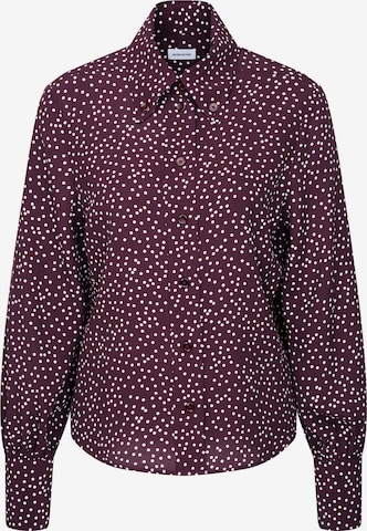 SEIDENSTICKER Blouse in Lila: voorkant