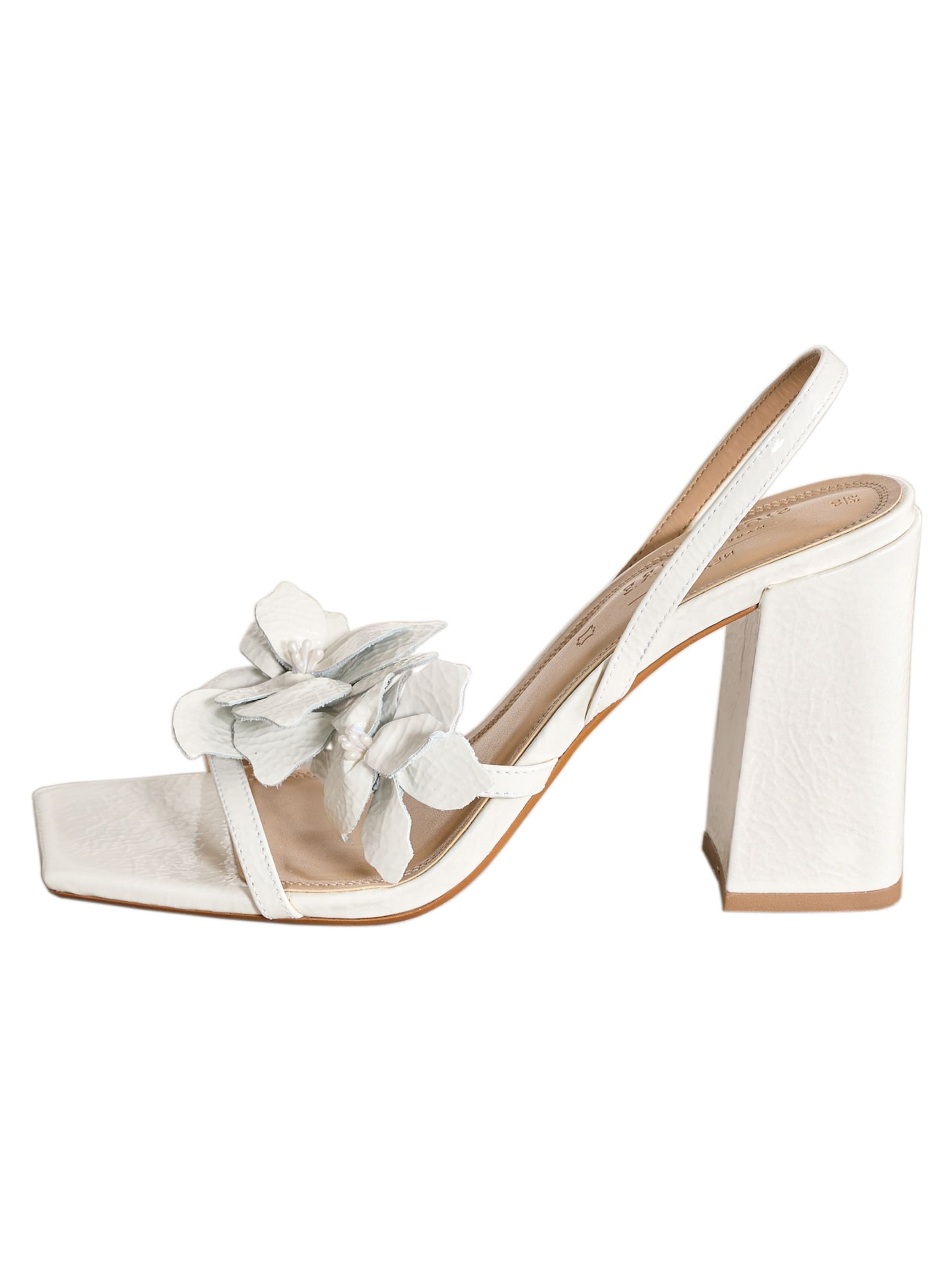 Next Sandale in Weiß: Vorderseite