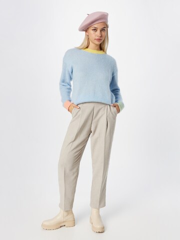 Regular Pantalon à plis UNITED COLORS OF BENETTON en gris