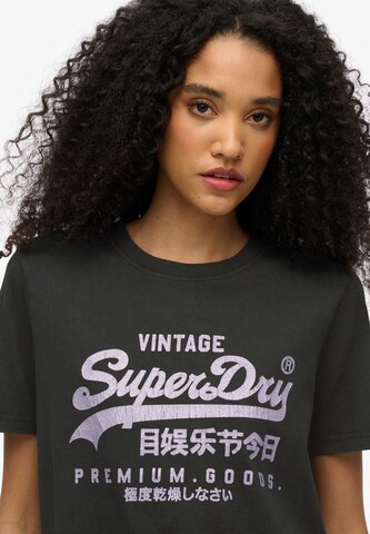 Superdry T-Shirt in Schwarz