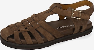 MELVIN & HAMILTON Sandals 'Siri 1' in Brown: front