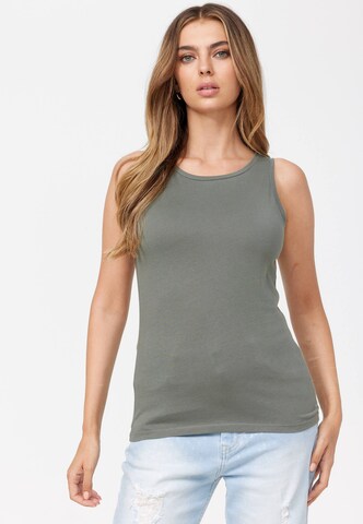 Cotton Candy Top 'Bianca' in Green: front