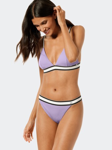 SCHIESSER Bikini-Hose ' Aqua Californian Dream ' in Lila