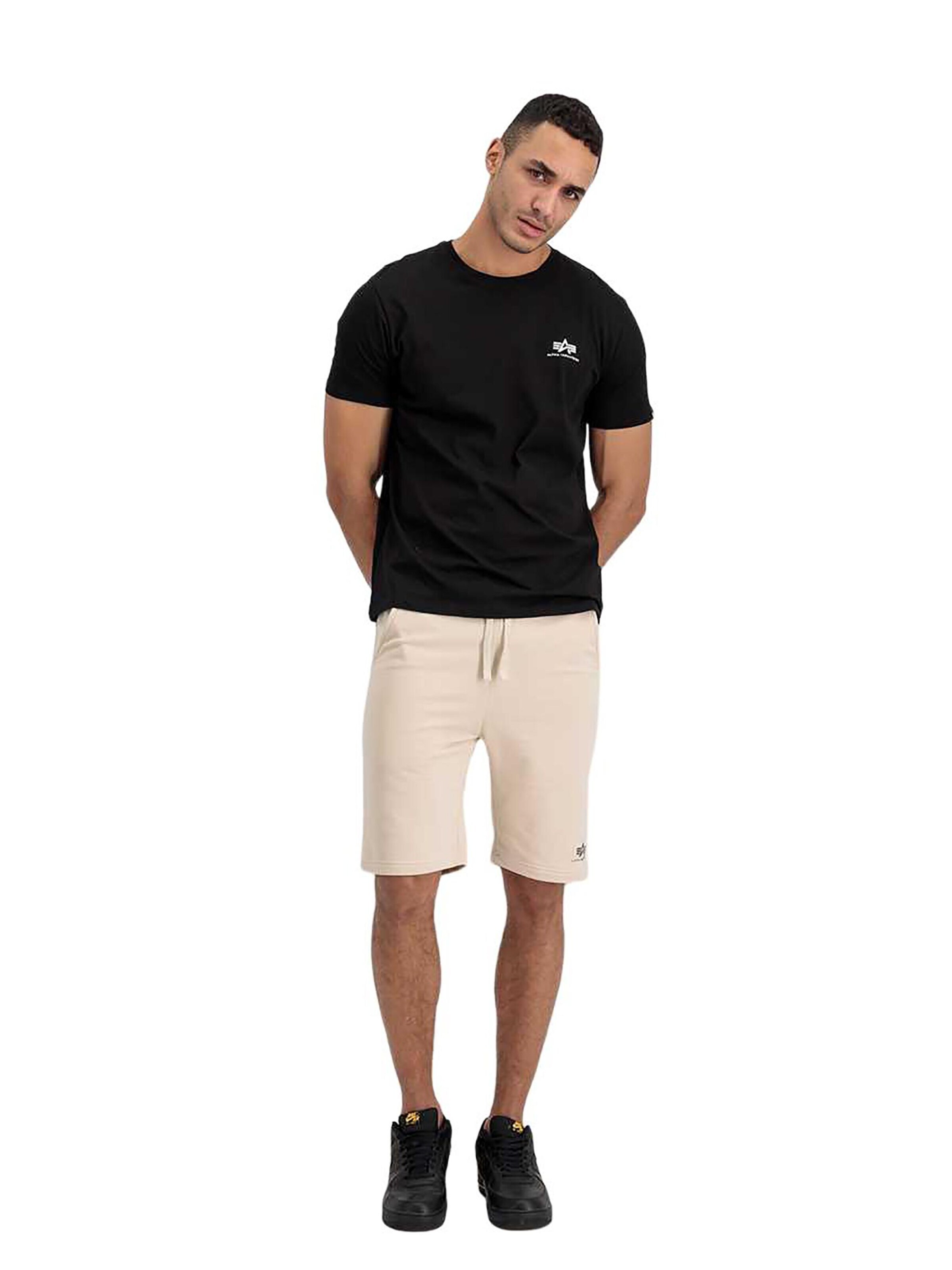 ALPHA INDUSTRIES Regular Pants 'SL' in White