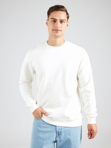 Only & Sons Sweatshirt 'ONSConnor' in White: front
