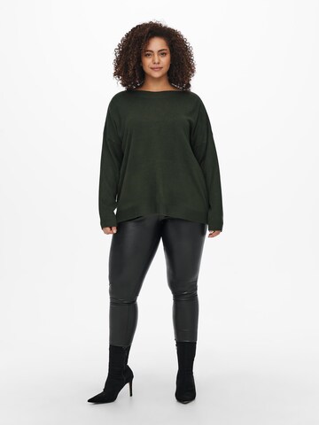 ONLY Carmakoma Pullover 'MELINA' i brun