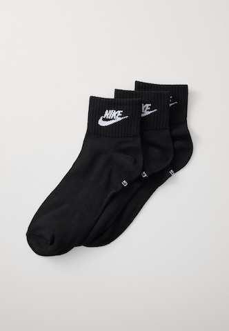 Nike Sportswear Socks 'Everyday Essential' in Black: front