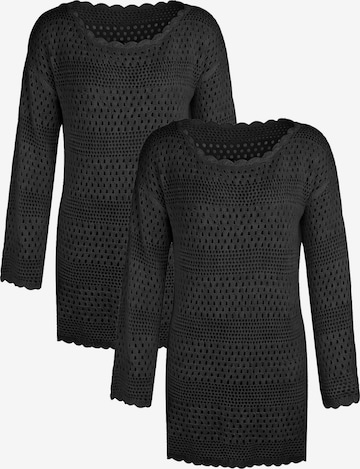 MEETWEE Beach dress in Black: front