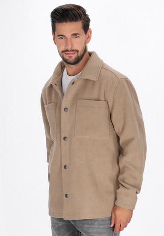 DreiMaster Vintage Between-season jacket in Beige: front