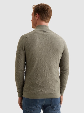 VANGUARD Pullover 'Pullover with half-zip and allover texture'‌‌‌‌‌‌‌‌‌‌ in Grün