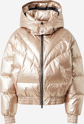 AllSaints Zimní bunda 'Mika' – zlatá: přední strana