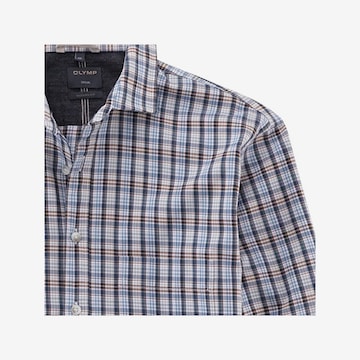OLYMP Regular fit Button Up Shirt in Grey