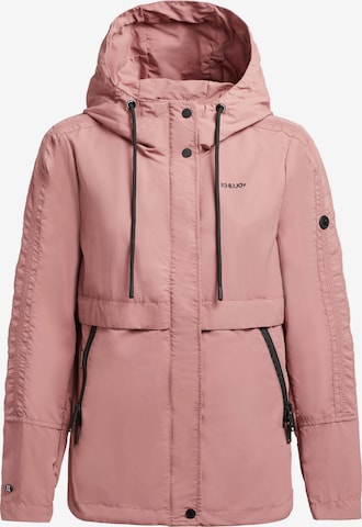 khujo Between-Season Jacket in Pink: front