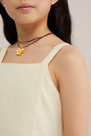 WE Fashion Kleit, värv kollane