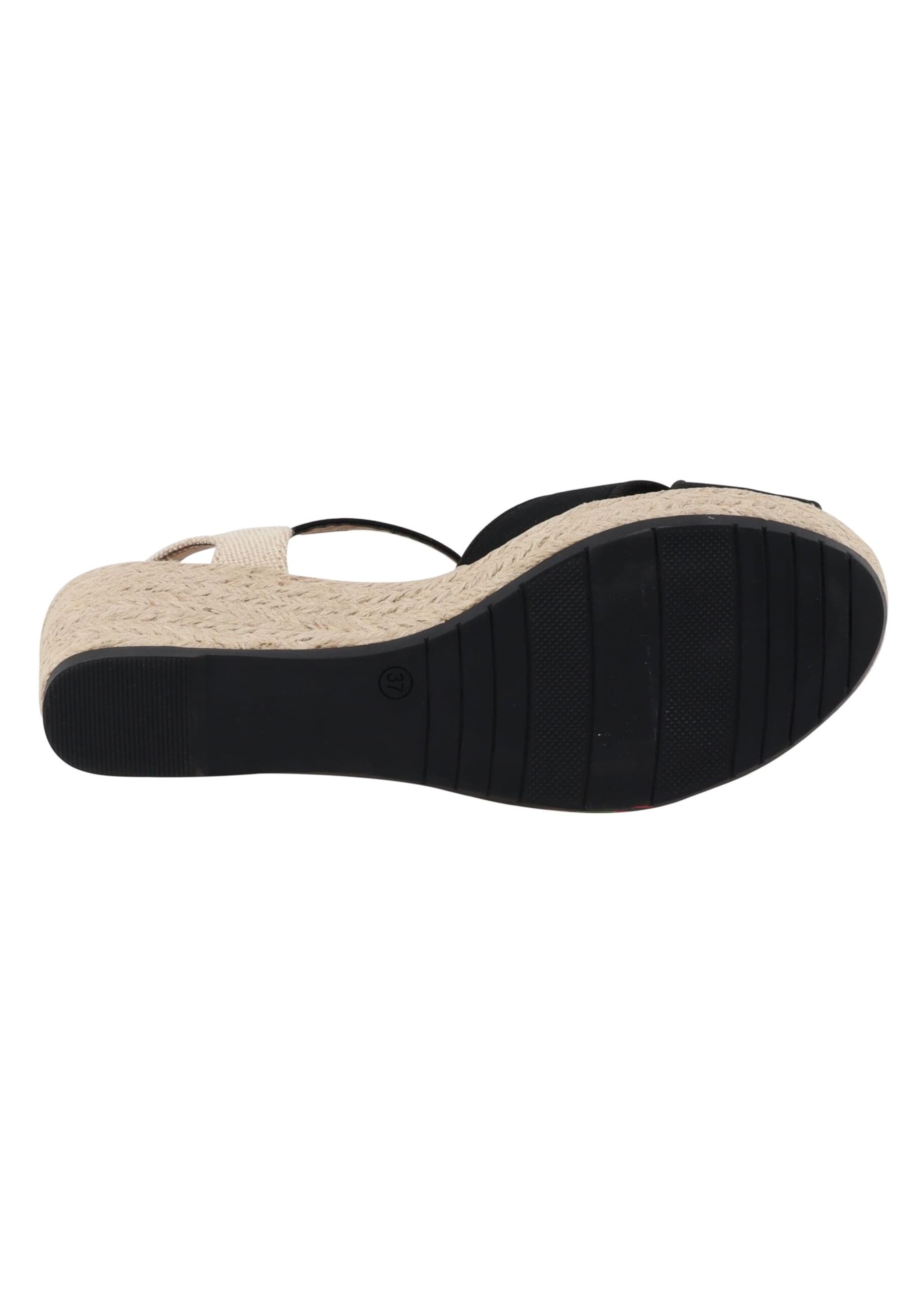 TOM TAILOR - Sandalias en negro