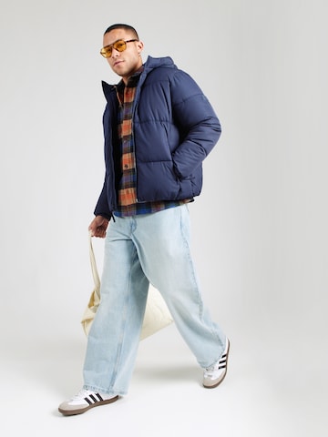 HOLLISTER Χειμερινό μπουφάν σε μπλε
