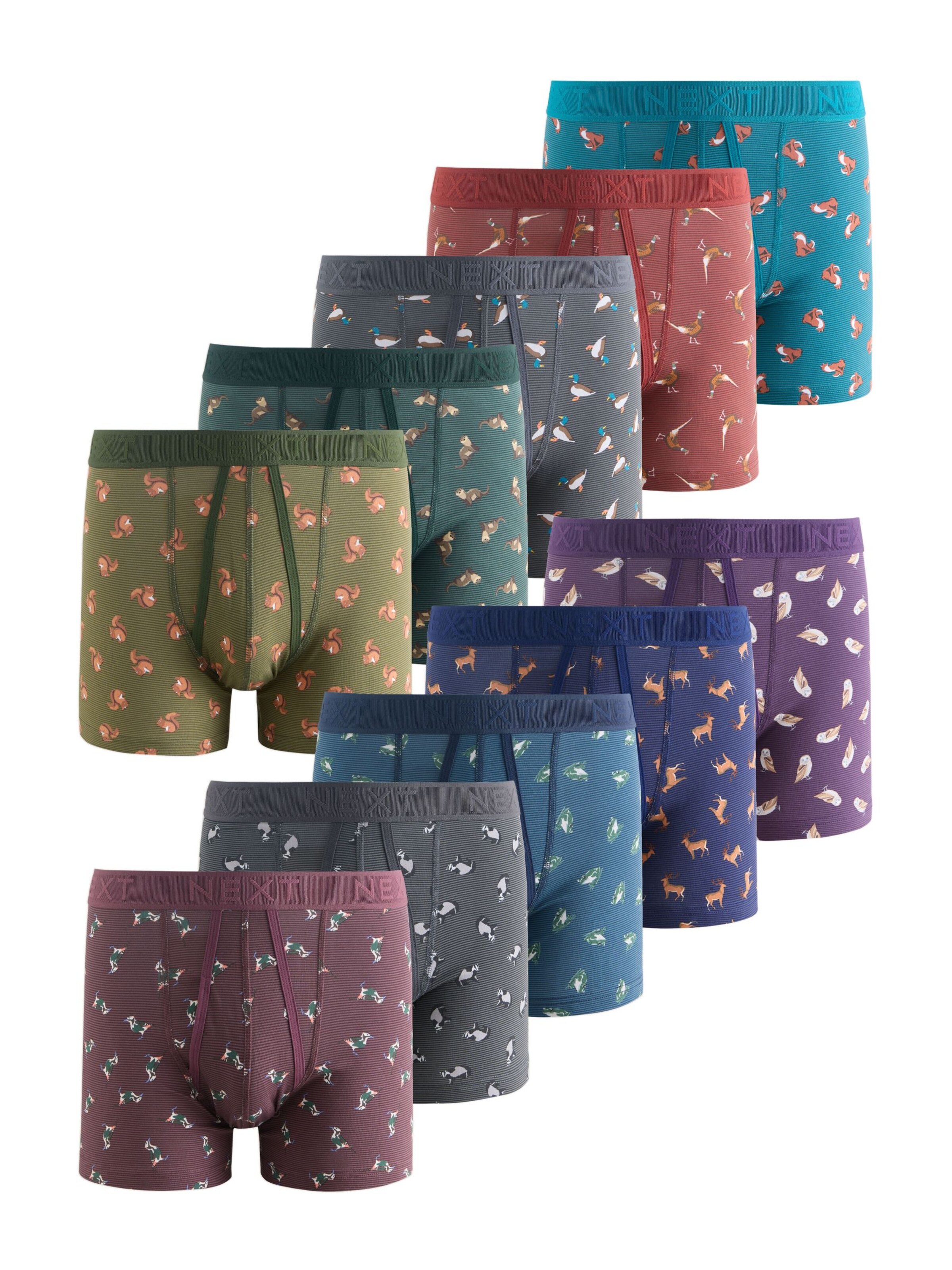 Boxers Next en bleu : devant