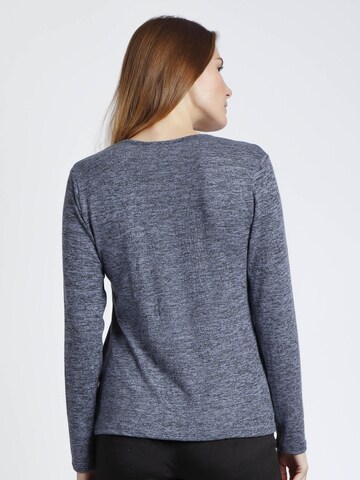 admas - Top 'ADMAS Camiseta Manga Larga Calentita Nudo para Mujer' en azul
