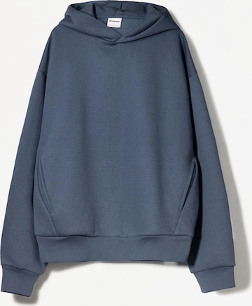 Bershka Sweatshirt in Blau: Vorderseite