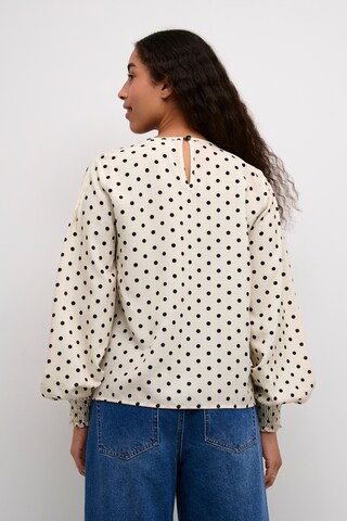 Kaffe Blouse 'KA Oscarna' in Beige