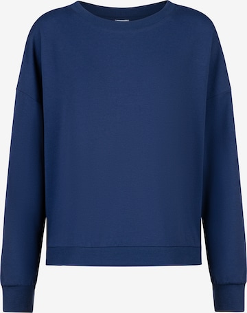 Sweat-shirt 'Cozy Nights' Mey en bleu : devant