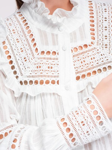 Camicia da donna di Ombre in bianco