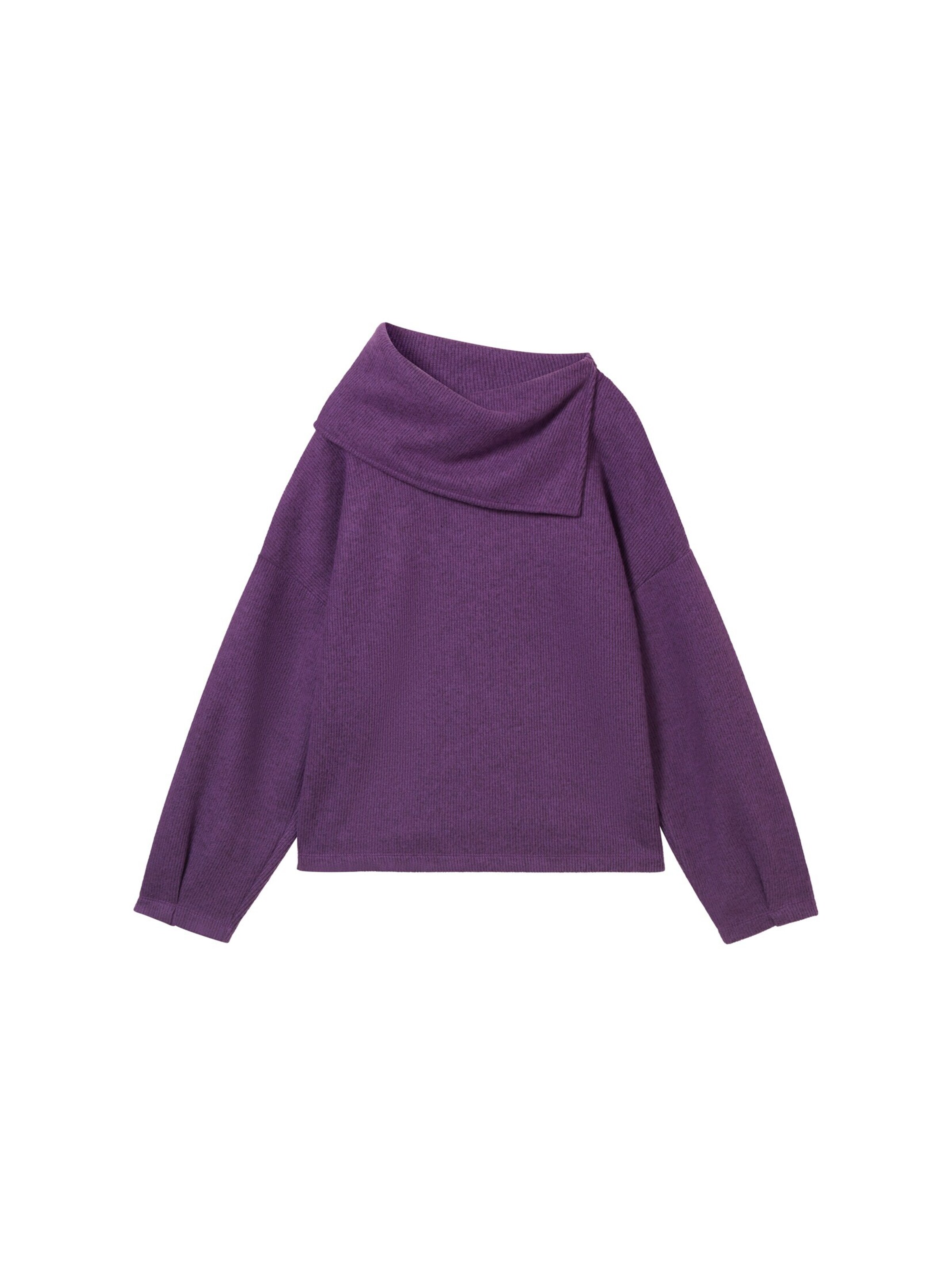 TOM TAILOR Sweatshirt in Lila: voorkant