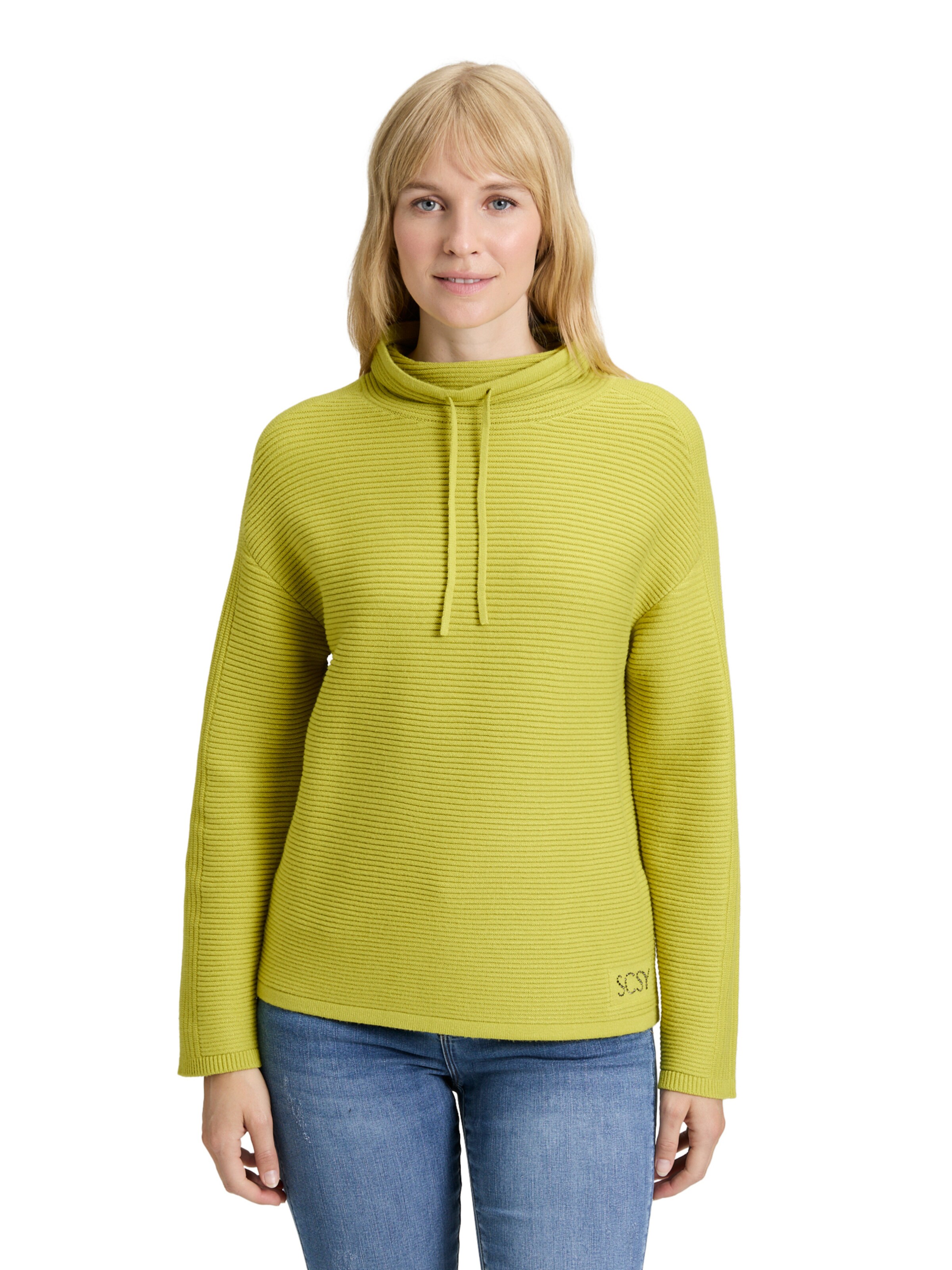 Betty Barclay Strickpullover unifarben in Grün: Vorderseite