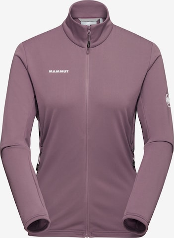 MAMMUT Funktionsfleecejacke ‘Aconcagua Light’ in Lila: Vorderseite