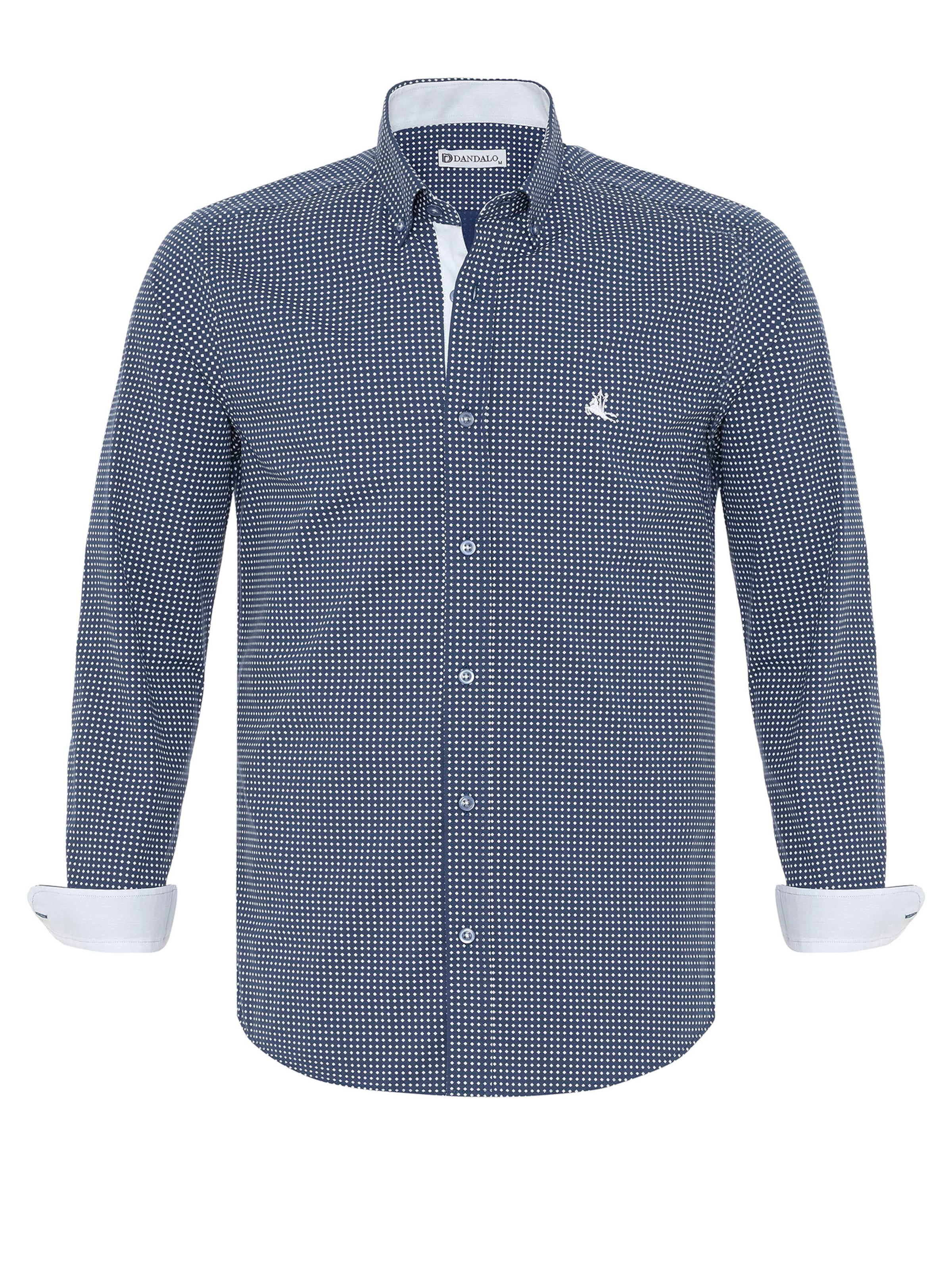 Dandalo Regular fit Ing 'Cristophe' - kék: elől