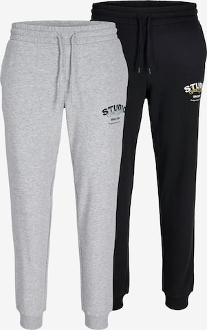 pilka JACK & JONES Siaurėjantis Sportinės kelnės 'JPSTGORDON YUKI': priekis
