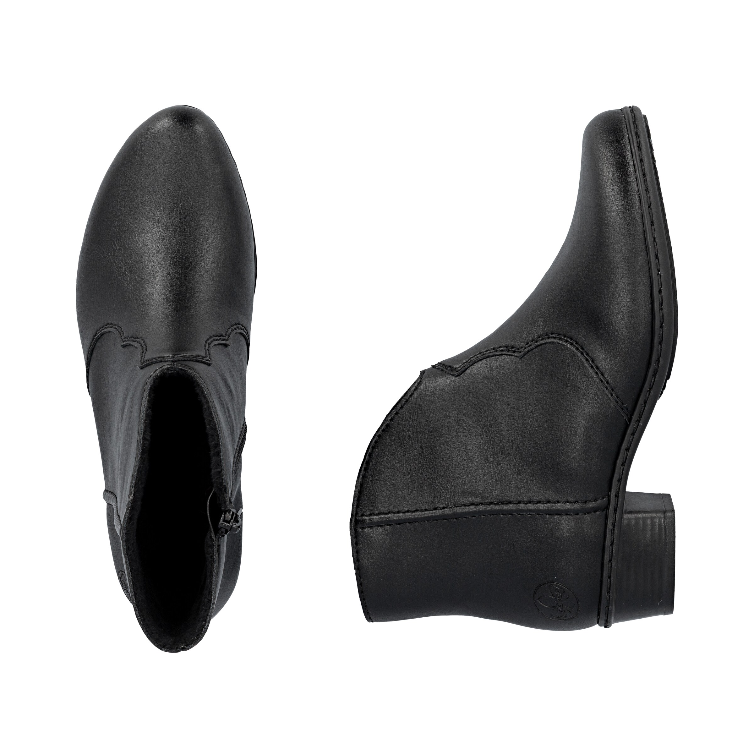 Rieker Booties 'Y0754' in Black