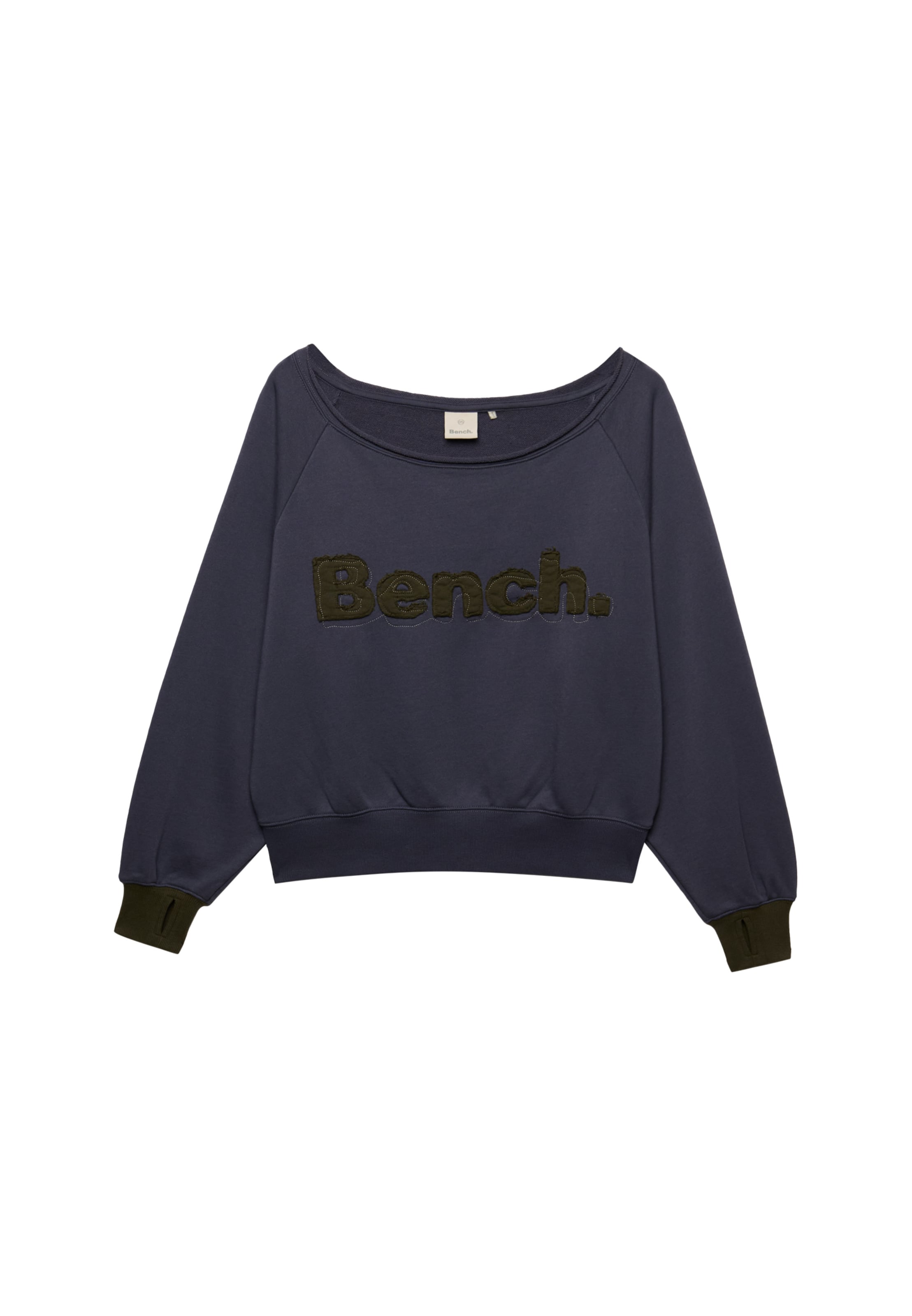Sweat-shirt 'Bench x Superdry & Co' BENCH en bleu : devant