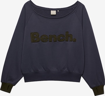 Sweat-shirt 'Bench x Superdry & Co' BENCH en bleu : devant