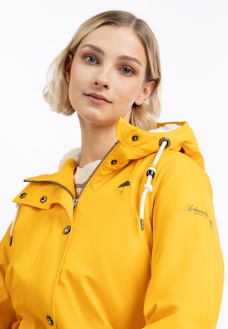 Schmuddelwedda Weatherproof jacket in Yellow