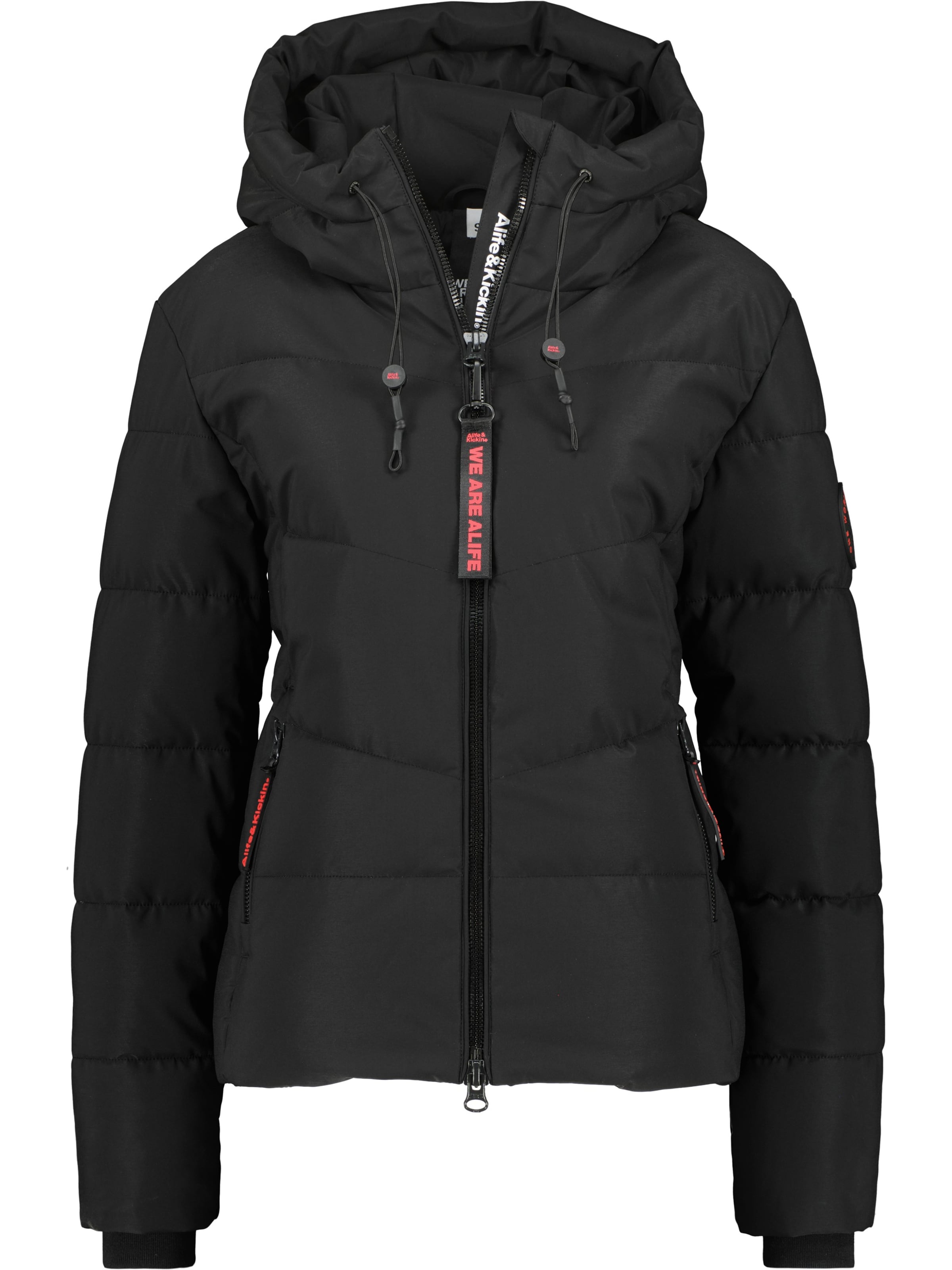 alife & kickin Winterjas 'MichaelaAK' in Zwart