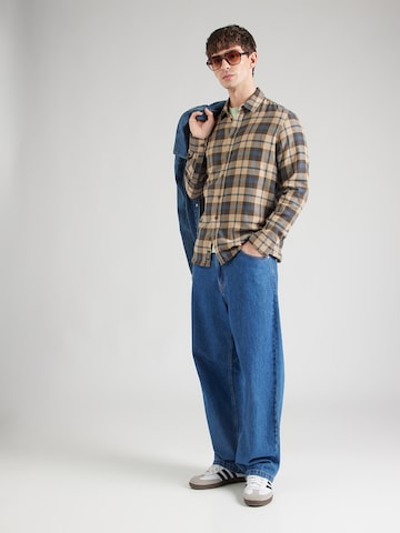 Fit confort Chemise BLEND en marron