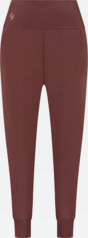 Urban Goddess Yoga & Activewear Sporthose 'Bhumi' in Braun: Vorderseite