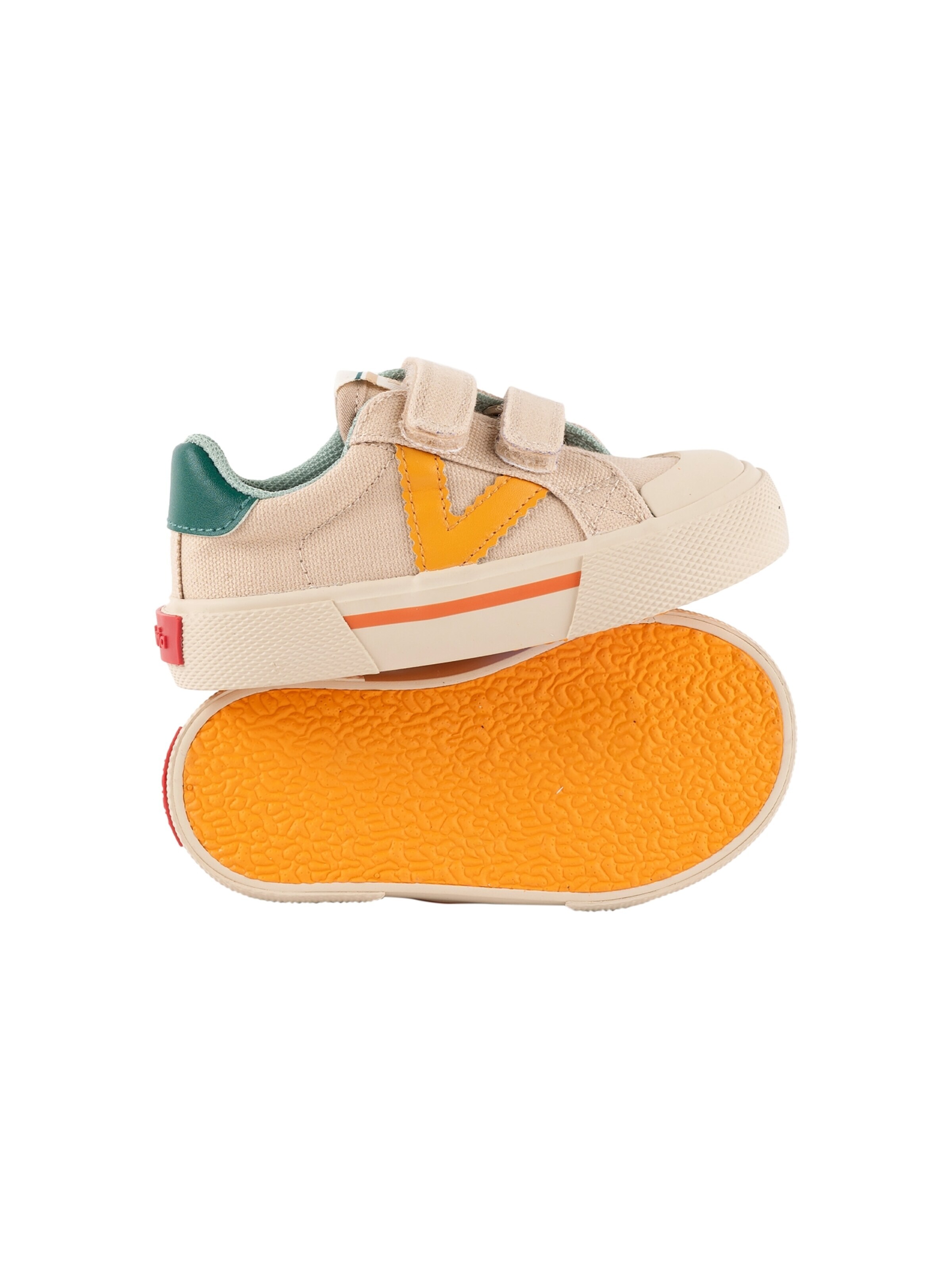 victoria Sneaker 'Klettverschluss-Sneaker für Kinder'‌‌ in Beige