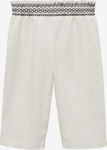 MANGO KIDS Regular Pants 'PEPPER' in Beige: front