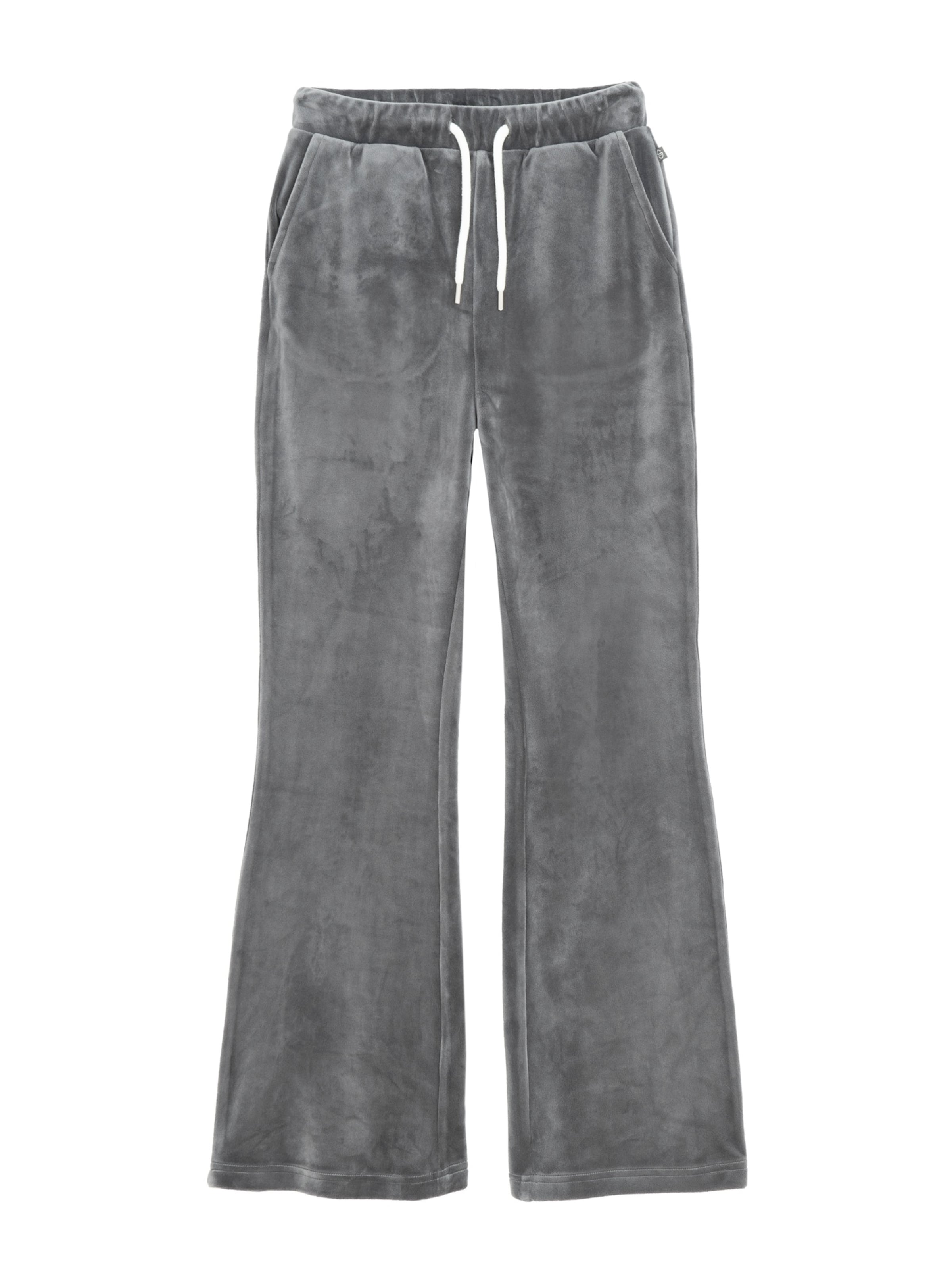 Cool Club Flared Byxa i grå: framsida